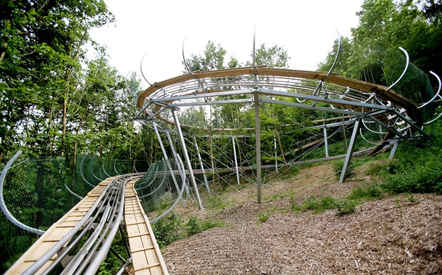 Bobová dráha v brn�nském Mariánském údolí (6. �ervna 2017)