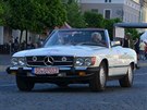 Mercedes Benz R107 380SL, Oldtimer Bohemia Rally 2017