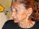 Maria Siváková, nejstarí obyvatelka romské osady.