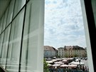 Návtvníky pipravované kryté trnice v centru Brna mají krom slueb zaujmout...