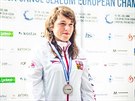 SE STÍBREM. Na evropském ampionátu ve vodním slalomu získala kanoistka Tereza...