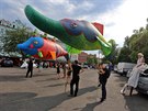Desátý, jubilejní roník Karlovarského karnevalu nesl letos motto Létající (3....