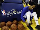 Shaun Livingston z Golden State se chystá na první finále NBA.