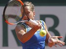 Barbora Strýcová ve druhém kole Roland Garros.