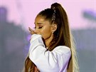 Ariana Grande na koncertu pro obti útoku v Manchesteru (4. ervna 2017).