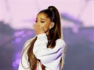 Ariana Grande na benefiním koncert pro obti teroru v Manchesteru...