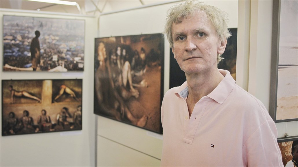 Fotograf Jan �ibík v Plzni vystavuje své snímky. (31. kv�tna 2017)