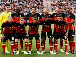 Hvzdami nabit belgick sestava jde na esko. Courtois, Lukaku, Alderweireld,...