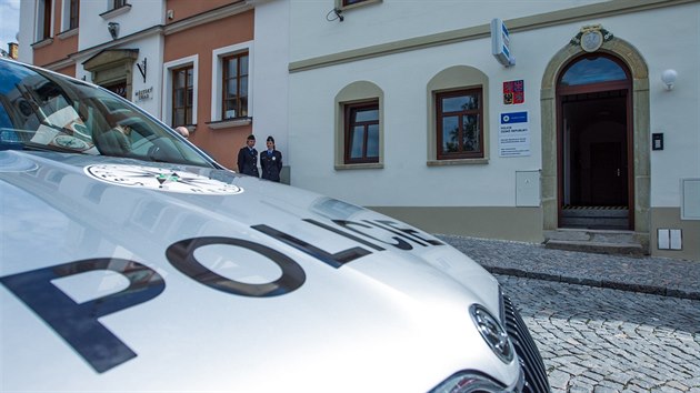 Nová policejní stanice v Solnici na Rychnovsku (6. června 2017)