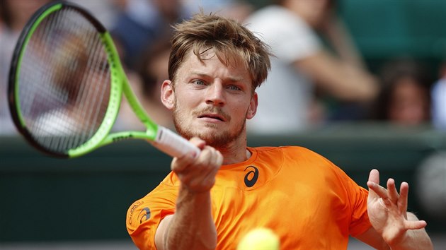 David Goffin returnuje v 3. kole Roland Garros.