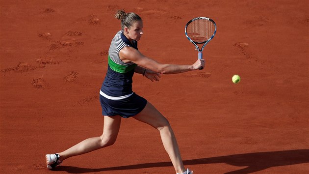 Karolna Plkov bojuje v semifinle Roland Garros.