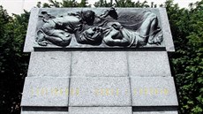 Chrudimský pomník věnovaný padlým rudoarmějcům.