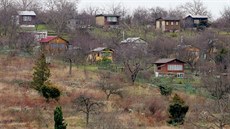 Zahrádká�ská kolonie Pod �ancemi v pra�ských Hrdlo�ezích