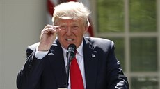 Americký prezident Donald Trump oznamuje odstoupení USA od paíské klimatické...