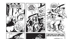 Ukázka z komiksu Truchlivý amoret pražský