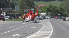 tyiadvacetiletý motorká na Vsetínsku nepeil pád do rybníka (3. ervna...