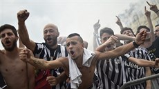 Fanouci Juventusu Turín ped finálovým duelem Lig mistr v Cardiffu proti...