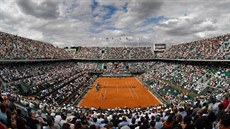 Hlavní dvorec pa�í�ského areálu Roland Garros nese jméno Philippa Chatriera,...