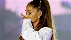 Ariana Grande na koncertu pro obti útoku v Manchesteru (4. ervna 2017).