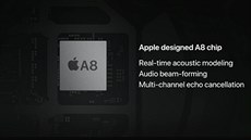 Srdce reproduktoru Apple HomePod tvoí ip Apple A8.
