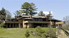 Sídlo Taliesin ve Wisconsinu z roku 1937 bylo majetkem amerického architekta ...