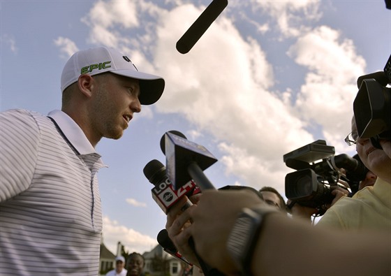 Daniel Berger po výhe St Jude Classic