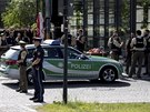 Policie zasahuje po stelb u Mnichova. Útoník zranil ti lidi. (13.6. 2017)