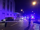 Policie uzavela oblast poblí Finsbury Park v Londýn (19. ervna 2017)