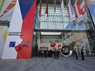 Prezident Milo Zeman otevel eský pavilon na mezinárodní výstav Expo 2017 v...