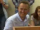 Soud v Moskv poslal na 30 dní do vzení disidenta Alexeje Navalného