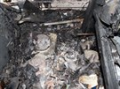 Sedmadvacetiletá žena elektroopravnu zapálila, aby zničila stopy po vloupání.