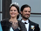 védská princezna Sofia a princ Carl Philip (Oslo, 9. kvtna 2017)