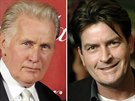 Martin Sheen a jeho syn Charlie Sheen