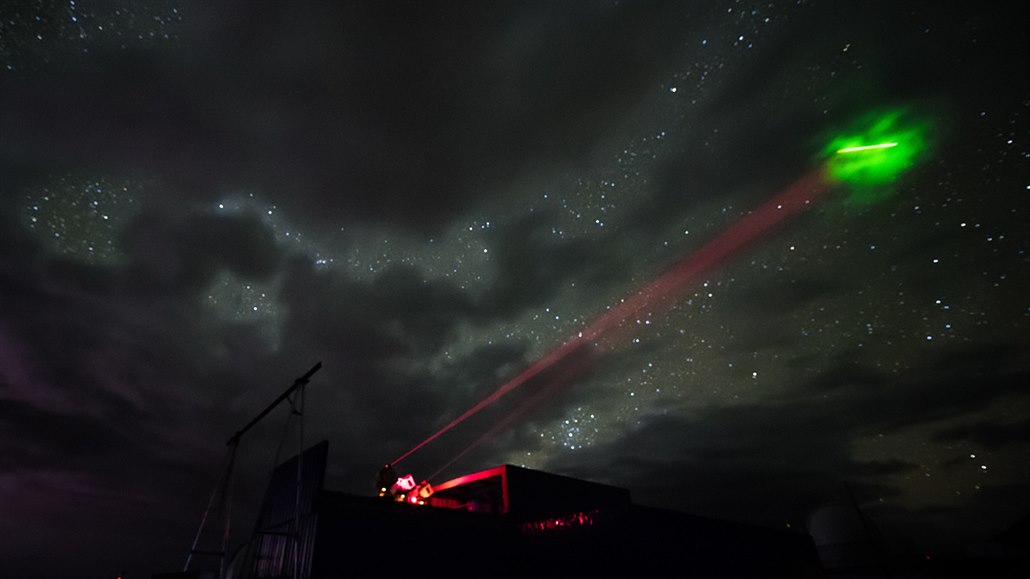 Snímek �ínské akademie v�d vydaný u p�íle�itosti startu satelitu Mocius údajn�...
