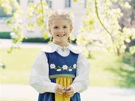 Švédská princezna Estelle (6. června 2017)
