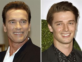 Arnold Schwarzenegger a jeho syn Patrick Schwarzenegger