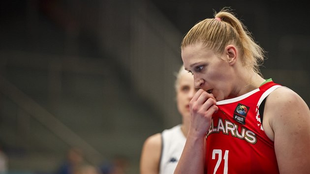 Blorusk basketbalistka Viktoria Hasperov