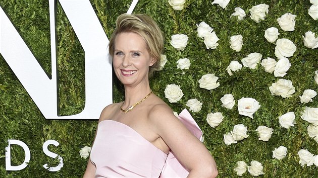 Cynthia Nixonov na Tony Awards (New York, 11. ervna 2017)