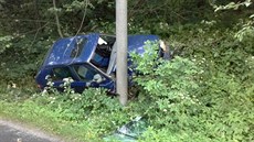 Mladý �idi� nezvládl �ízení vozu a srazil �enu, která �la p�i krajnici. Svým...