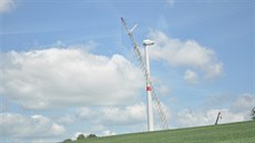 Třináct větrných elektráren roste ve Václavicích u Hrádku nad Nisou.