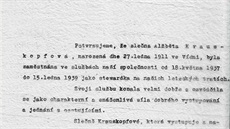 První letuka v eskoslovensku. Albta Krauskopfová vzlétla poprvé 15.6.1937.