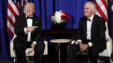 Australský premiér Turnbull parodoval na plese Trumpa