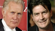 Martin Sheen a jeho syn Charlie Sheen