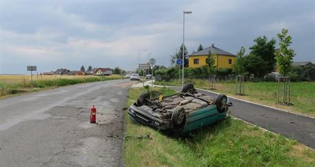 idi vozu SUV pi objídjí cyklisty ohrozil idie kody Felicie, kdy...