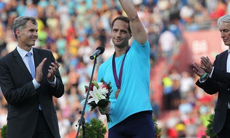 Otpa Vítzslav Veselý dostal na Zlaté trete bronzovou olympijskou medaili z...