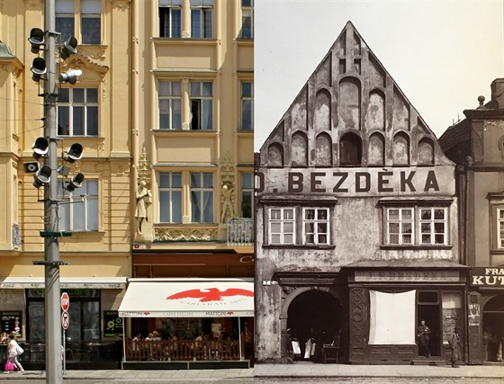 Bezdkovský dm v Plzni dnes a ped víc ne sto lety