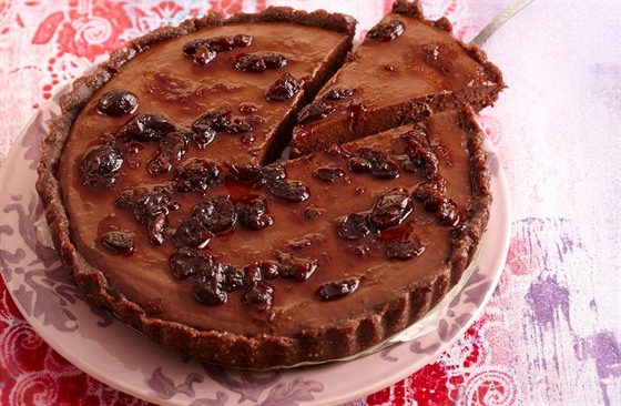 Opilý okoládový cheesecake