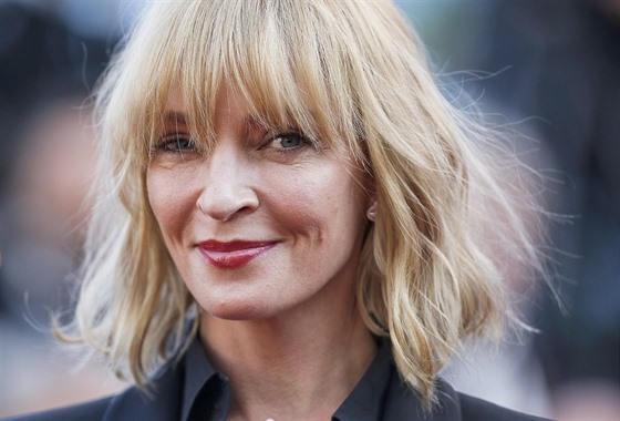 Uma Thurmanová ped pár dny na festivalu v Cannes.