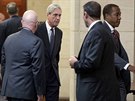 Bývalý éf FBI Robert Mueller, který vede vyetování ruského vlivu na volby,...