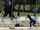 Národní garda zabila v Caracasu protestujícího mladíka. (22. 6. 2017)